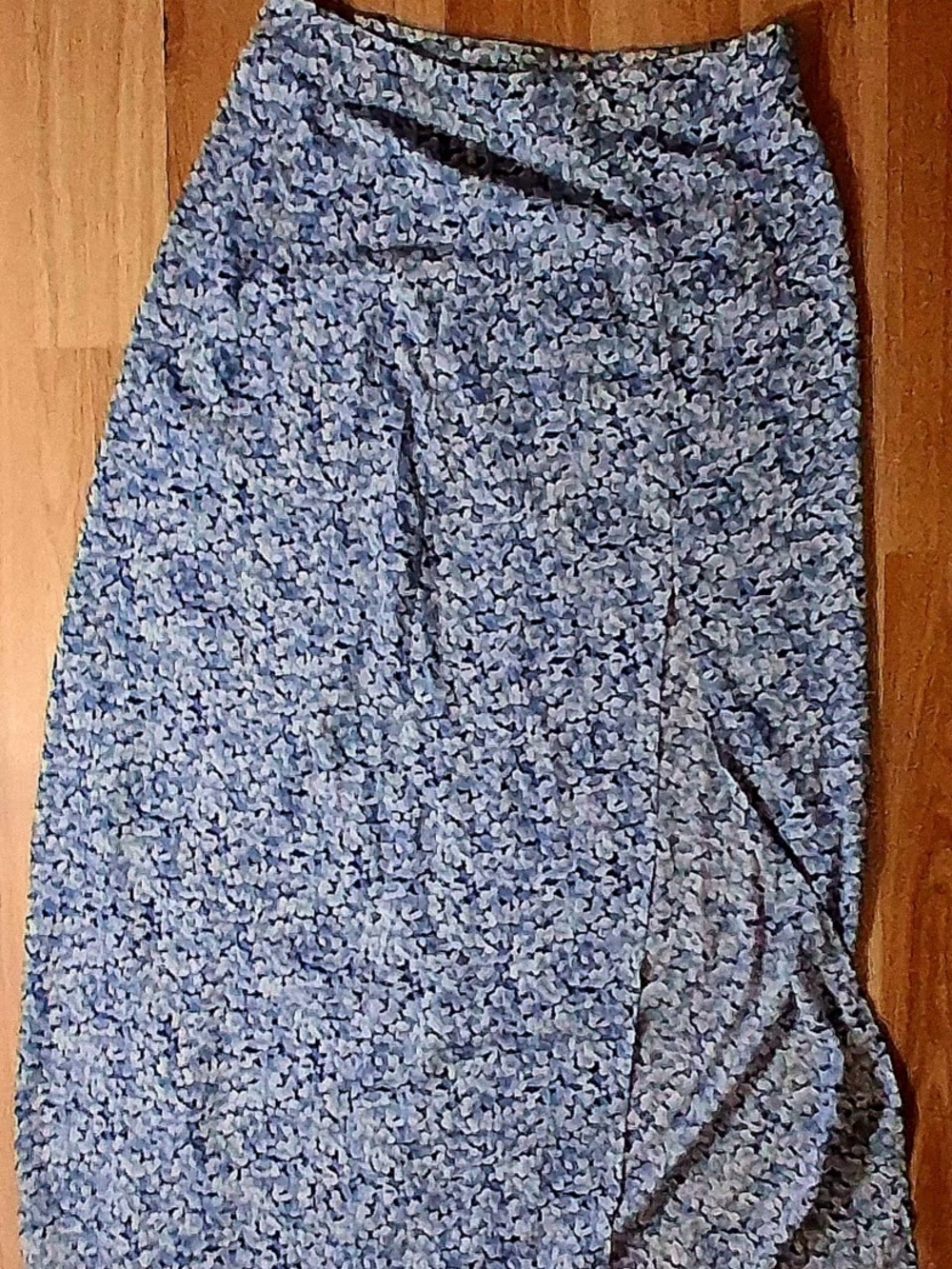 "2/$40" Blue Floral Midi/Maxi Skirt – Romantic Boho Style 💙 - Picture 2 of 8